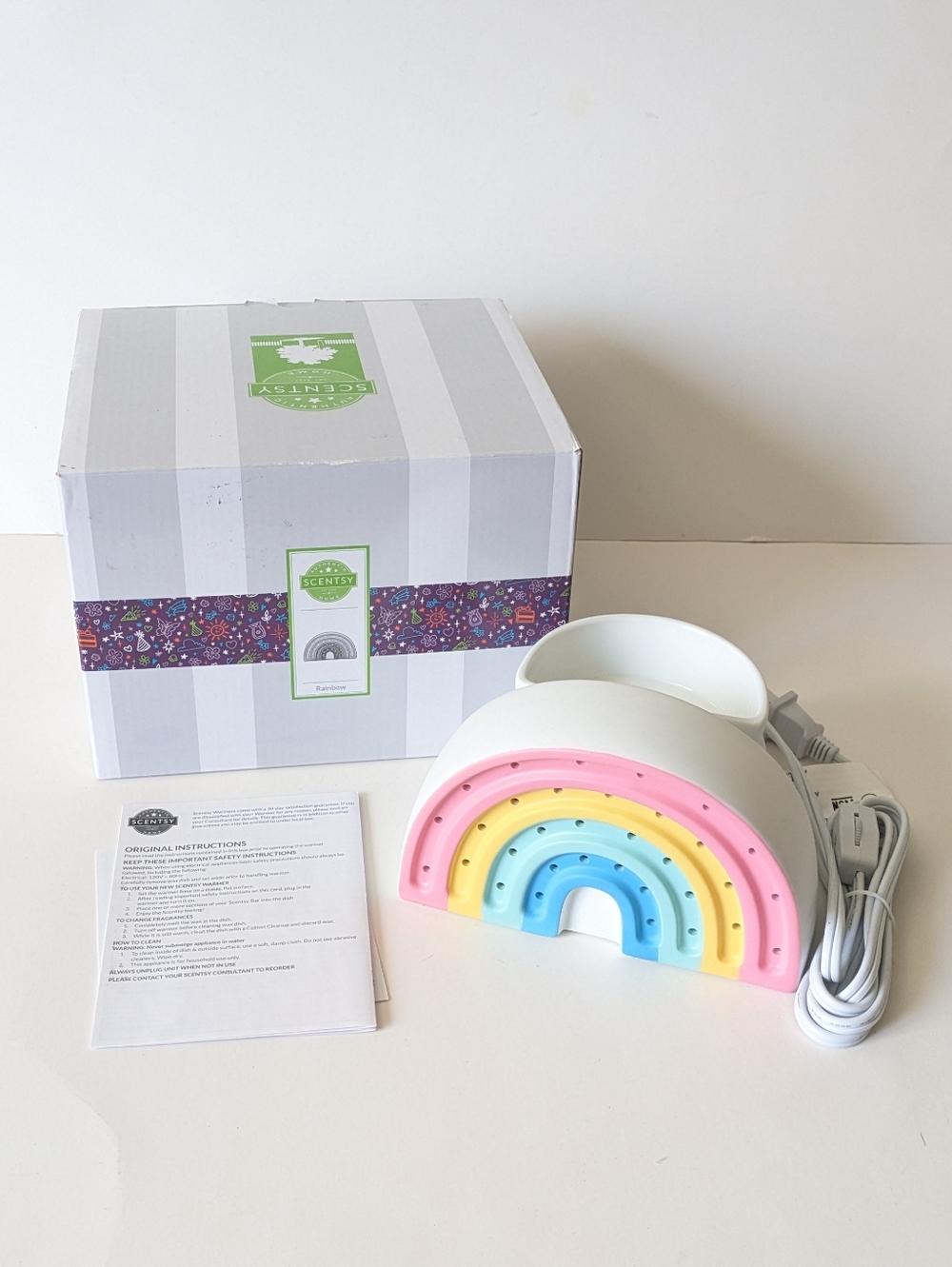 Scentsy Rainbow Wax Warmer New In Box